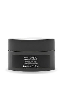 monat MONAT Matte Styling Clay for Men - Water and Clay-Based Hair Paste to Create Thicker-Looking Hair, Easy-to-Shape Net Wt. 45 ml / 1.52 fl. oz.  - Image 1