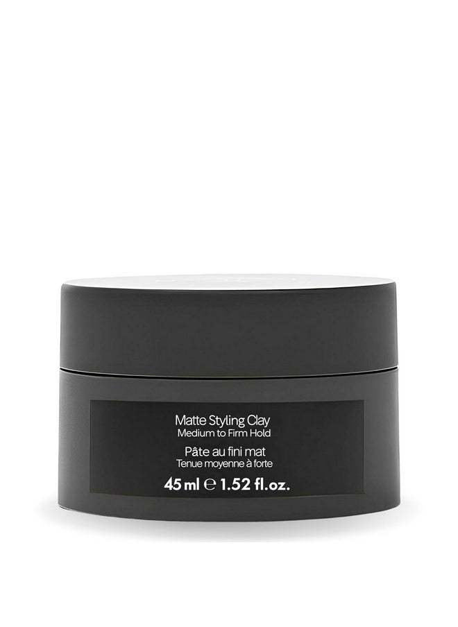 monat - MONAT Matte Styling Clay for Men - Water and Clay-Based Hair Paste to Create Thicker-Looking Hair, Easy-to-Shape Net Wt. 45 ml / 1.52 fl. oz. - Image 1