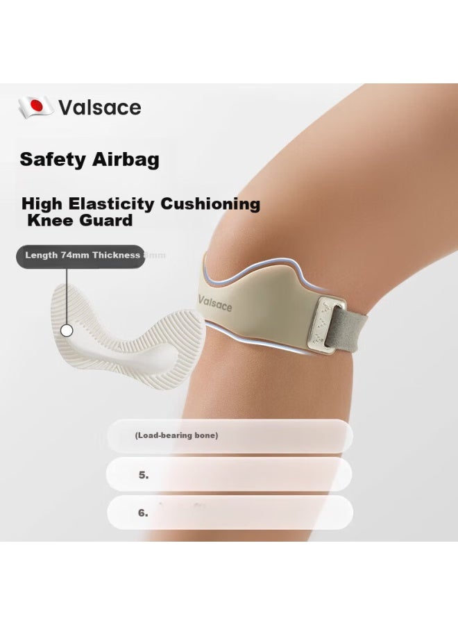 Valsace Valsace Professional Sports Patella Knee Joint Brace Patella Stabilizing Strap Knee Support Pair 