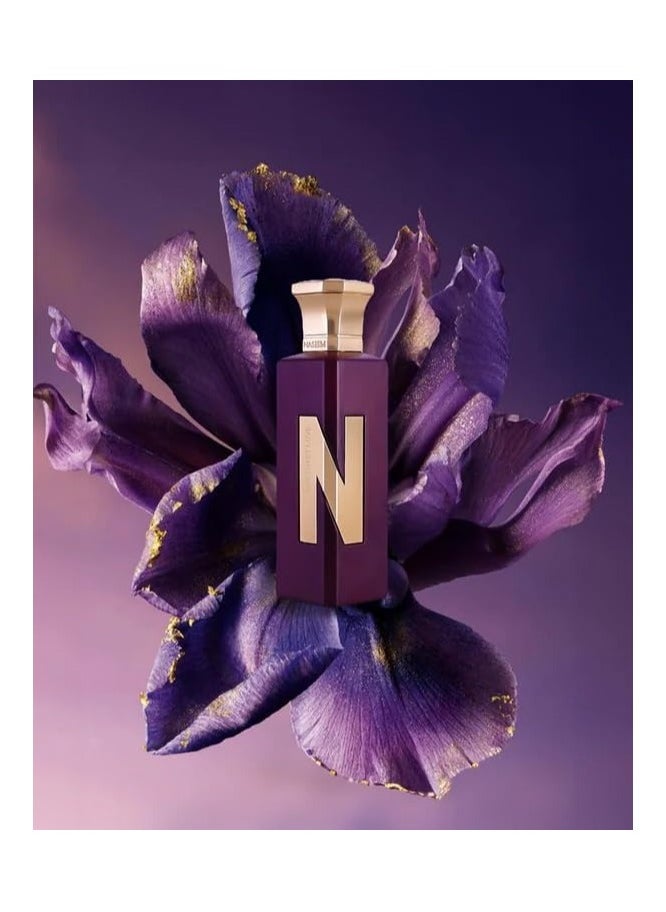 Naseem - Amethyst Love Aqua Perfume 75ml N - series Unisex Subtle Eau De Parfum - Long Lasting Floral Fragrance with Pink Pepper & Musk Amber Notes for All Occasions - Image 1