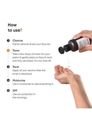 Pha 3% Alcohol Free Face Toner | Pore Tightening And Mild Exfoliation For Oily, Acne Prone, Sensitive And Normal Skin | Hydrating Face Toner For Glowing Skin - view 3