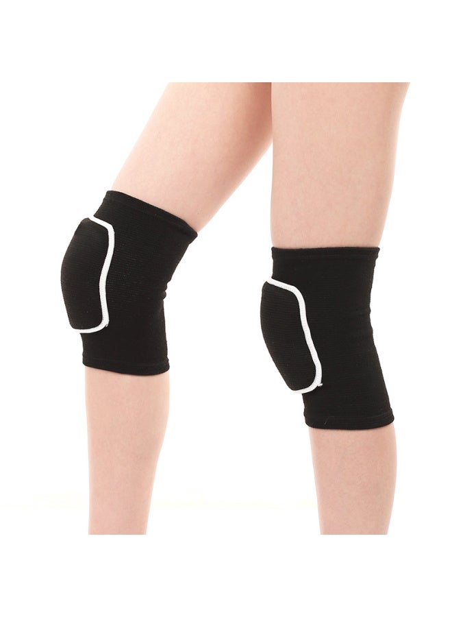 Chidong Shock-absorbing Knee Pads For Dancing, Kneeling, Thick Foam, Uni Fitness Knee Protection, Warm Gear, 2-pack, Size M - Image 2