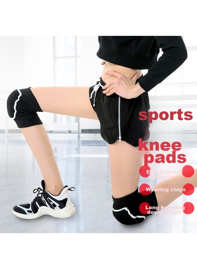 Chidong Shock-absorbing Knee Pads For Dancing, Kneeling, Thick Foam, Uni Fitness Knee Protection, Warm Gear, 2-pack, Size M - Image 1