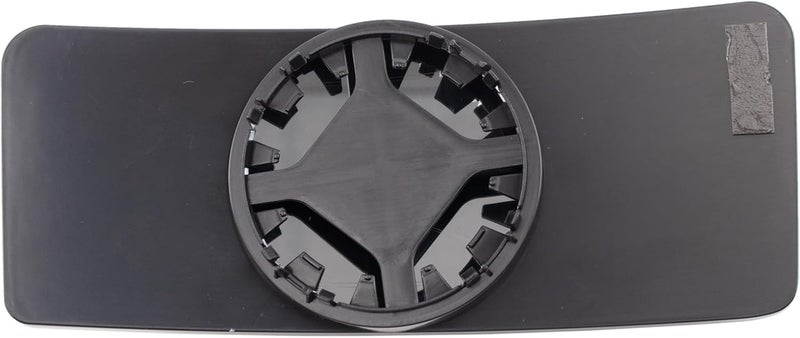 TRQ Right Passenger Side Lower Mirror Glass Convex Snap-On Compatible with 2007-2012 Ford F-150 FO1325118 - Image 4