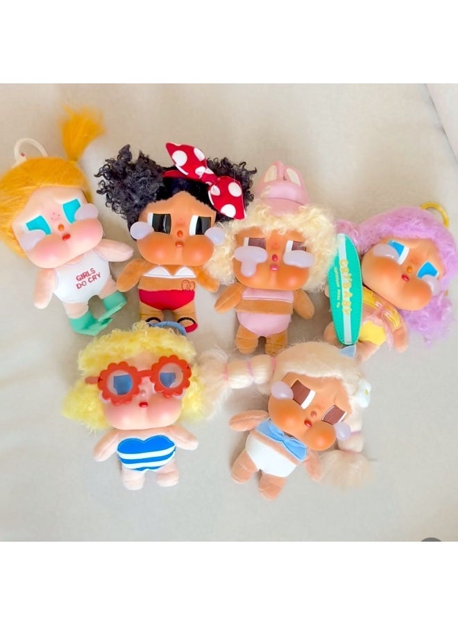 CRY BABY POP MART CRYBABY Vacation Mode On Series Vinyl Plush Pendant Sealed Case (1 Blind Box) - Image 2