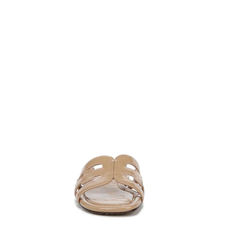 Sam Edelman ALMOND PATENT Bay Slide Sandal for Women | Best Price UAE