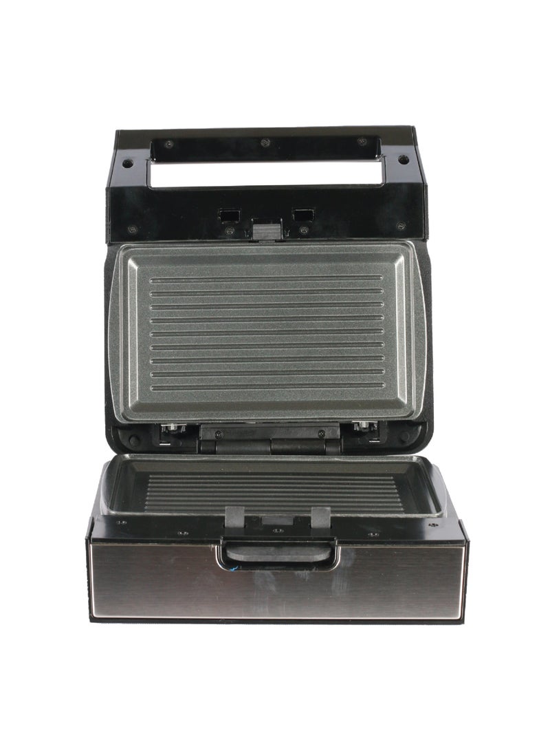 FLEXY 5-in-1 Snack Maker: Sandwich, Waffle, Grill, Donut, Pancake | Detachable Non-Stick Plates, Easy Clean | 800W Fast Heating | Stainless Steel & Plastic - Image 5