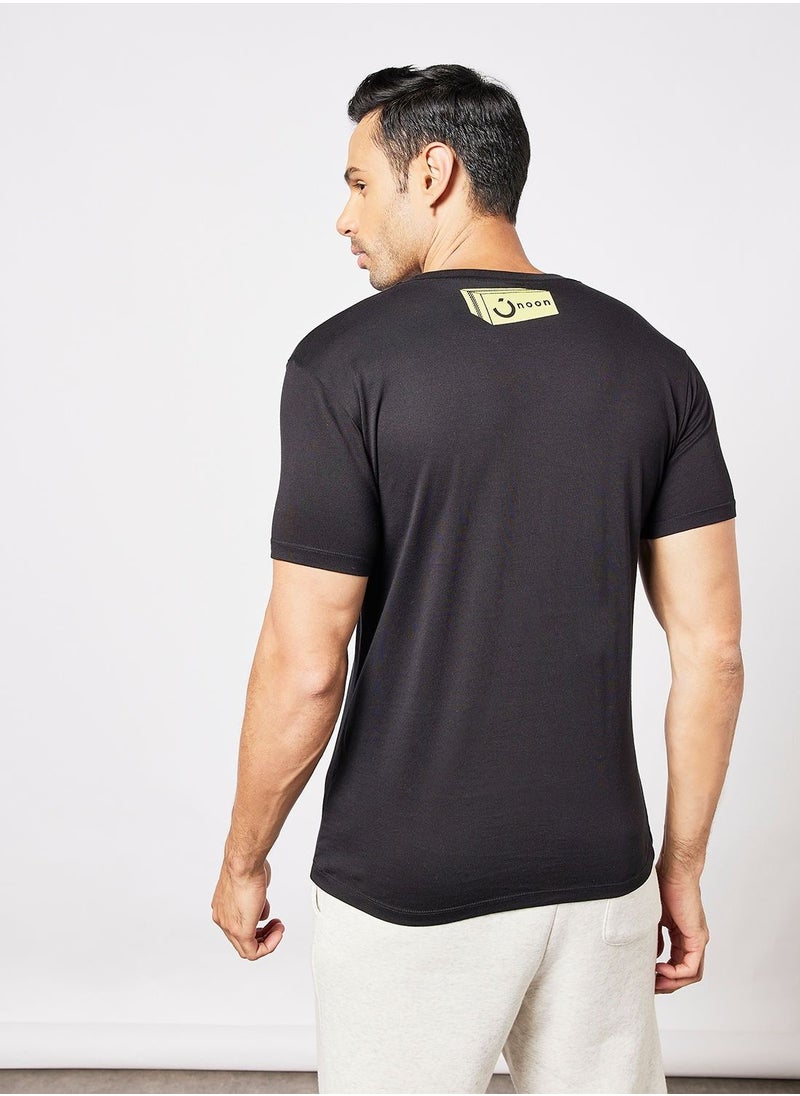 Noon Merch - Unisex Supima Cotton T-Shirts With Logo Print - Image 1