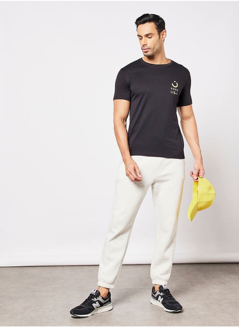 Noon Merch - Unisex Supima Cotton T-Shirts With Logo Print - Image 1