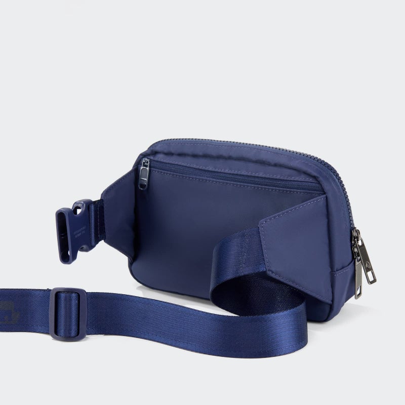 Pander Belt Bag Large 2L, Nylon Fanny Pack Purse for Women and Men with Adjustable Strap, Blue Storm - Image 4
