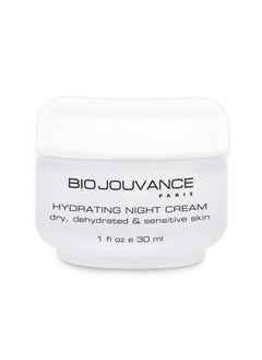 BIO JOUVANCE PARIS Hydrating Night Cream 1Oz / 30Ml For Normal/Dry/Sensitive Skin ; Anti Aging Face Moisturizer Hydrating Lotion ; Daily Facial Skin Care Treatment Regimen ; Made In France  - Image 3