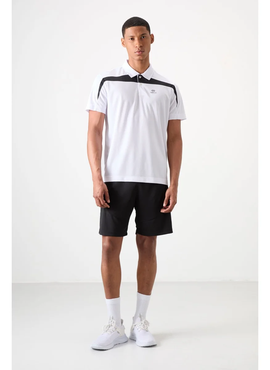 Tommy Life Black Polyester Thick Soft Comfort Fit Men's Shorts - 81271