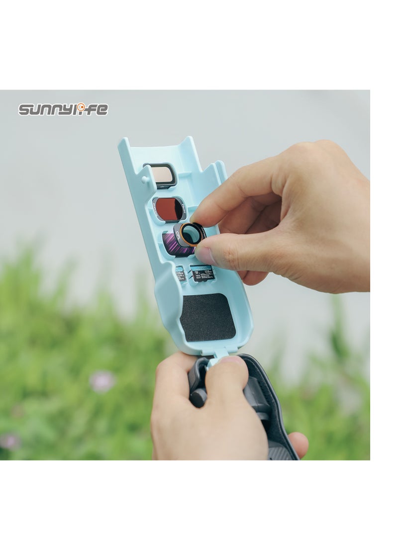 SUNNY LIFE Colorful Protective Lid for DJI OSMO Pocket 3,Silicone Protective Case Cover, Tempered Glass Screen Protector, Lens Protector  - Image 2