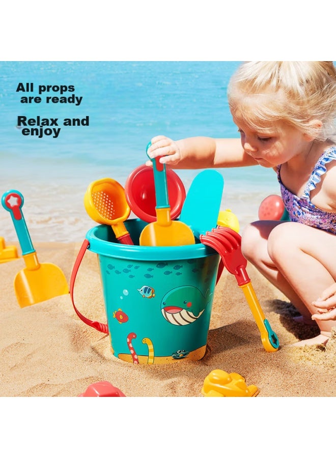 Dimoarch Dimanqi Children's Beach Toys, Sand Shovels And Digging Tools, 23-piece Set, Outdoor Seaside Sand Play, Water Play, Birthday Gift - Image 2