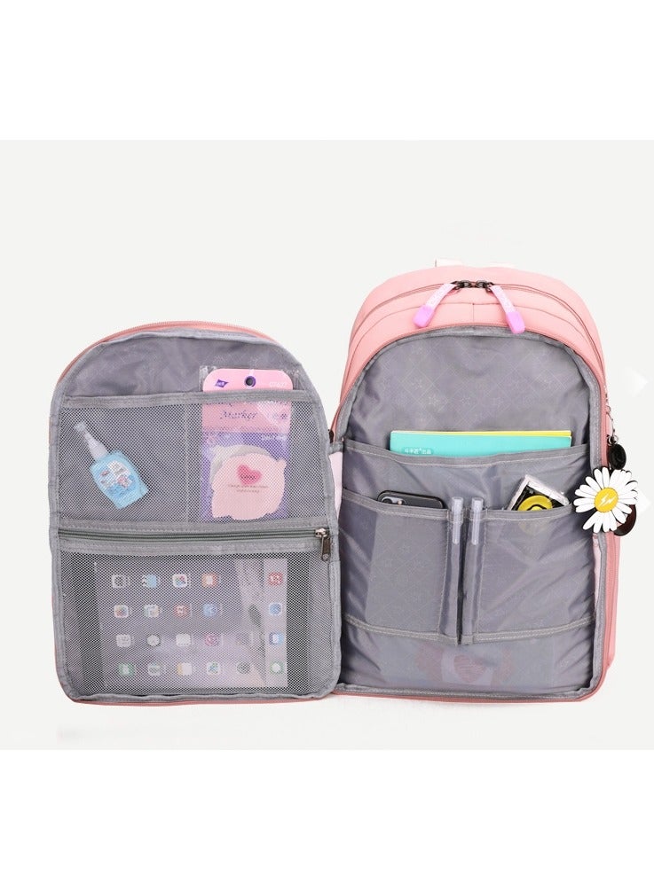 Generic Teenage girls, boys' school backpacks, college aesthetic ladies' laptop backpacks  - Image 3