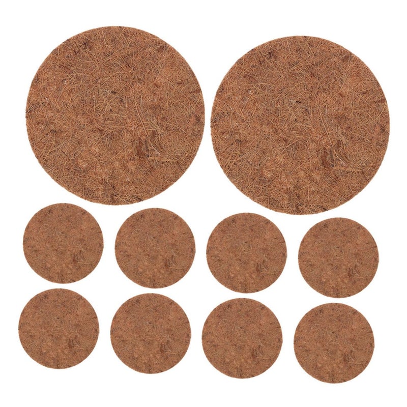 Natural Coir Mat Washable Chicken Nesting Pads 10PCS High Durability Bird Bed For Hens - Image 2