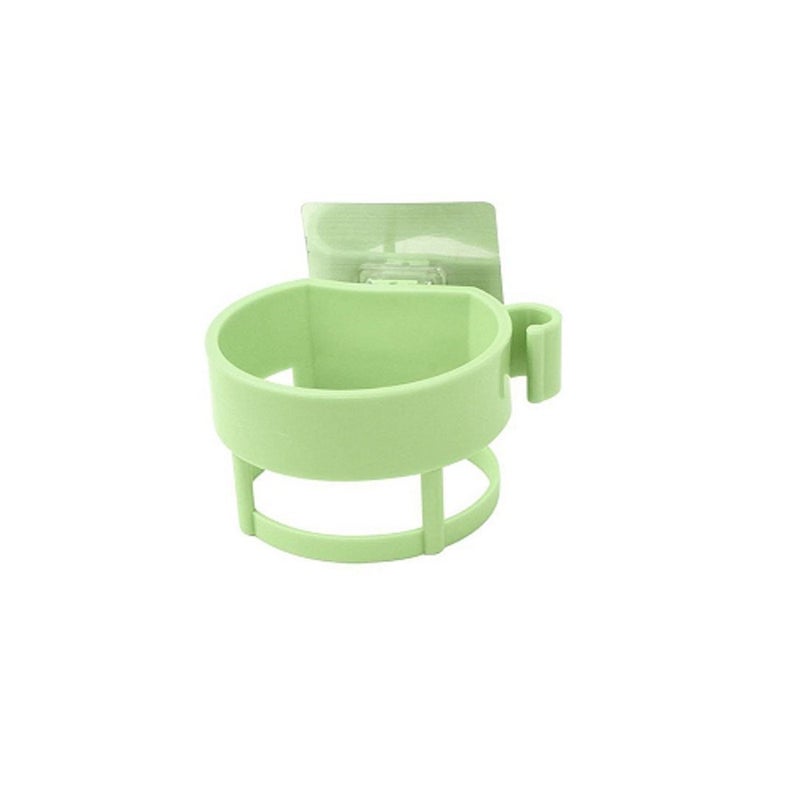 CONNECTWIDE CONNECTWIDE Hair Dryer HolderWall Hanging Hair Dryer Hook Holder Rack Wall Mounted Bathroom Blow Dryer 1 Pc Green  - Image 3