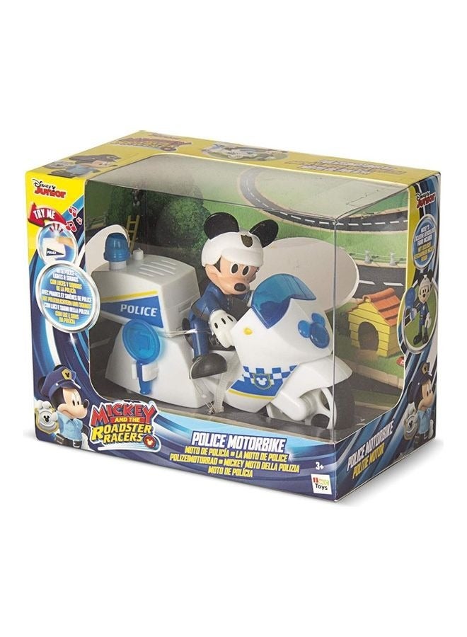 Disney Mickey Mouse  Police Motorcycle - Image 1