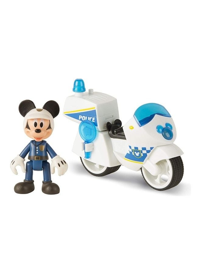 Disney Mickey Mouse  Police Motorcycle - Image 2