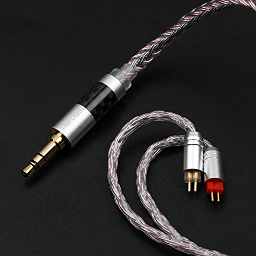 Linsoul Tripowin Jelly Upgraded 16 Core 21 Wires Per Core Silver-Plated OCC+Alloy Copper Graphene+OCC Mixed Braided Cable for Audiophile Musician(3.5mm, 2pin 0.78mm) - Image 3