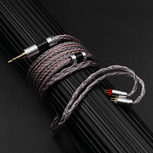 Linsoul Tripowin Jelly Upgraded 16 Core 21 Wires Per Core Silver-Plated OCC+Alloy Copper Graphene+OCC Mixed Braided Cable for Audiophile Musician(3.5mm, 2pin 0.78mm) - Image 5