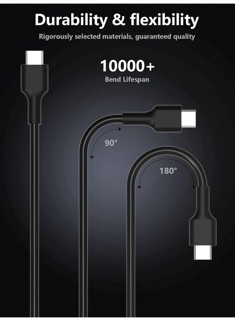 65W USB-type C Fast Charger Adapter - Universal Compatible with MacBook Pro, HP Chromebook, Dell XPS, Lenovo ThinkPad, Samsung, Huawei, Acer, ASUS & Overcurrent and Overvoltage Protection. - Image 5