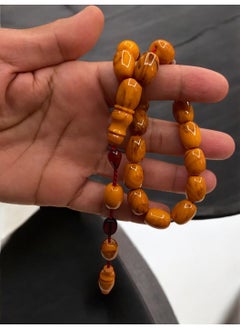 just naturals German Faturan Prayer Beads For Men 17 Beads Size 10.5mm x 14mm  - Image 3