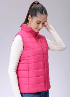 Freehand Women Regular Fit Solid Quilted Jacket  - Image 3