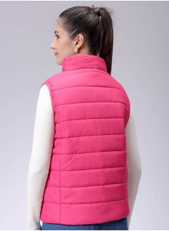 Freehand Women Regular Fit Solid Quilted Jacket  - Image 4