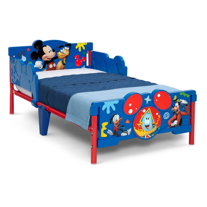 Delta CHILDREN Delta Children Mickey Mouse 3D Toddler Bed Blue