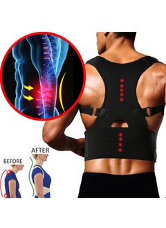 AGD Brace Shoulder Spine Back Support Magnetic Therapy Posture Corrector Belt  - Image 3