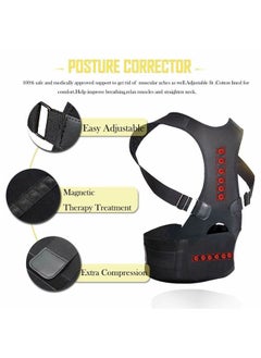 AGD Brace Shoulder Spine Back Support Magnetic Therapy Posture Corrector Belt  - Image 5