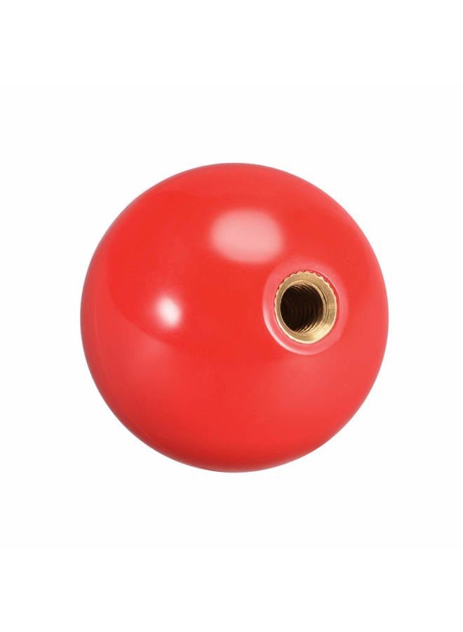 uxcell Joystick Ball Top Handle Rocker Round Head Arcade Fighting Game DIY Parts Replacement Red - Image 3