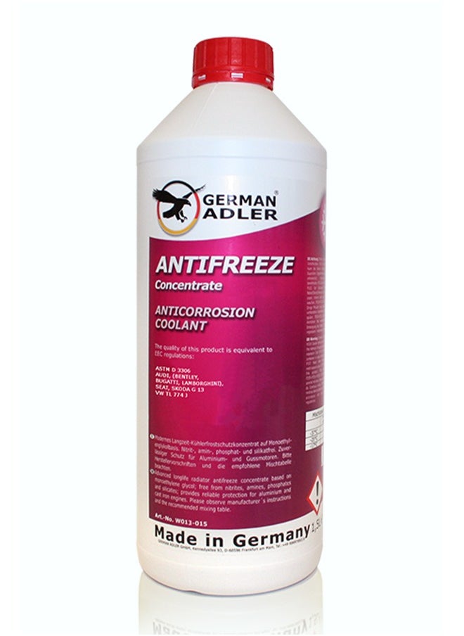 German Adler Red Radiator Antifreeze/Coolant Concentrate 1.5L - pzsku/ZD27FF63E0028F8BBBAC9Z/45/_/1729862520/35dfb158-ec50-4fa5-9624-1b14d9a0a589