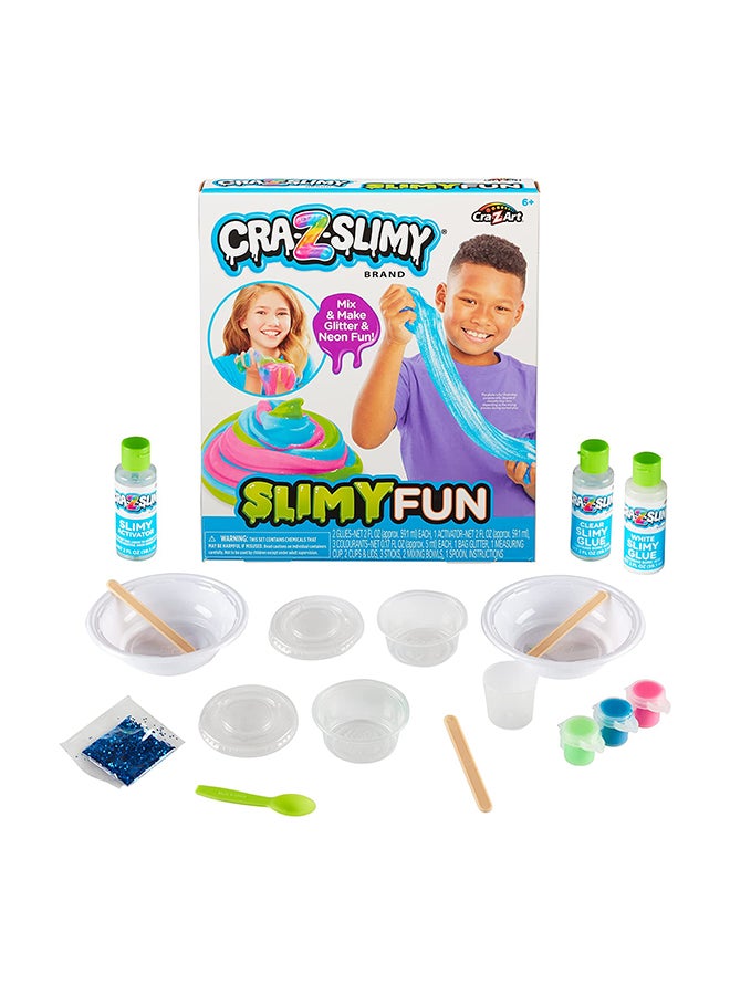 CRA-Z-SLIMY خلط ممتع لامع وصنع بريق ومتعة نيون - Image 1