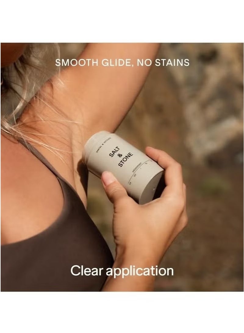 Salt & Stone Deodorant | Extra Strength Natural Deodorant for Women & Men | Aluminum Free with Seaweed Extracts, Shea Butter & Probiotics - Image 3