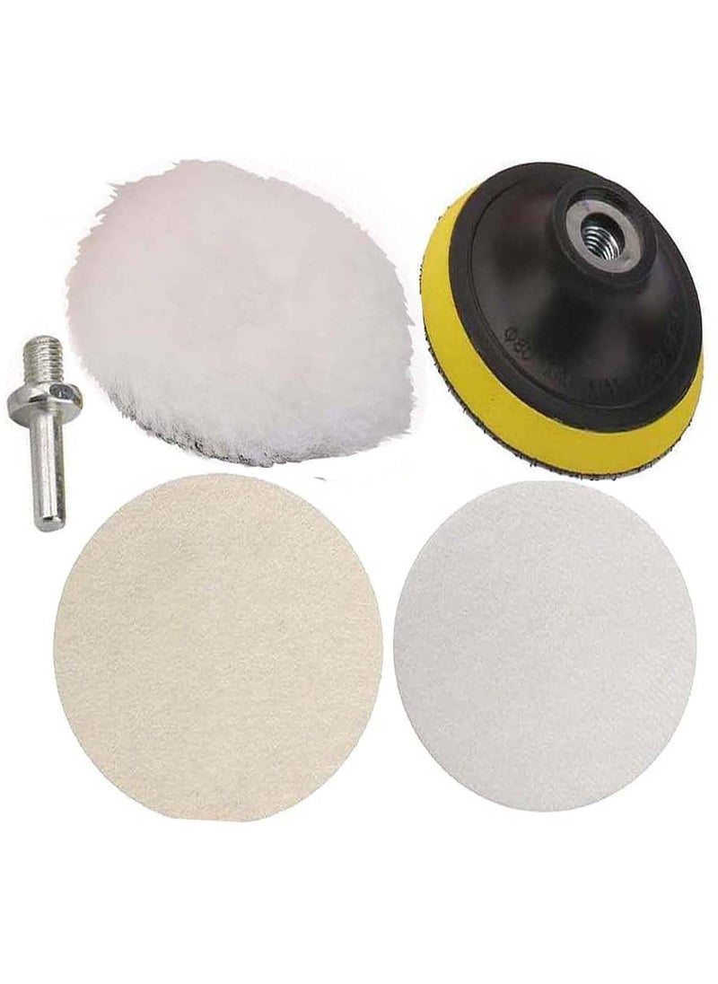 DIY Crafts Diy Crafts 11189 6886 Brass Wire Brush Polishing Wheels Set Kit for Dremel Rotary Tools Multicolor 5 Piece  - Image 5