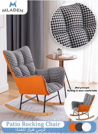 Black/White/Orange