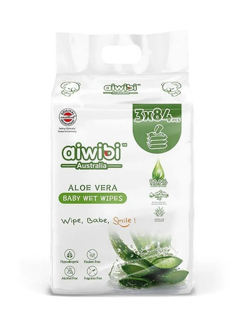 مناديل مبللة للأطفال من أيويبي - ناعمة جداً، ماء نقي، قماش غير منسوج، 0 شهر فما فوق، 480 قطعة