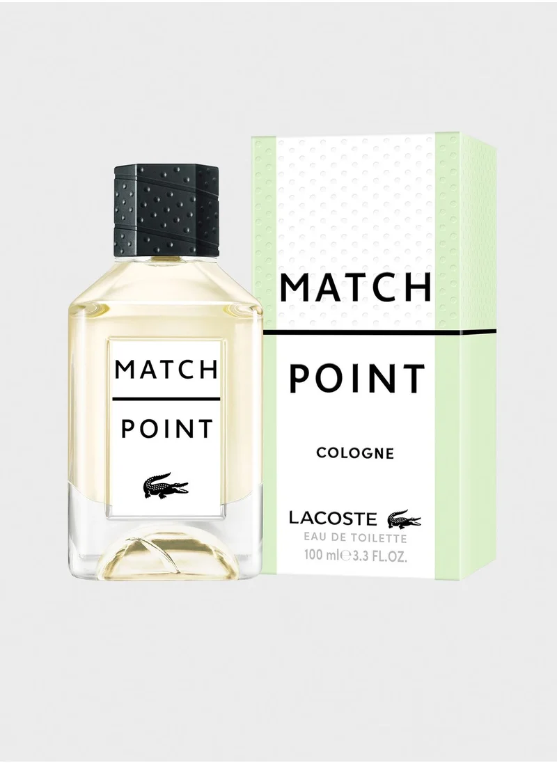 LACOSTE Lacoste Match Point Cologne Eau De Toilette 100ml