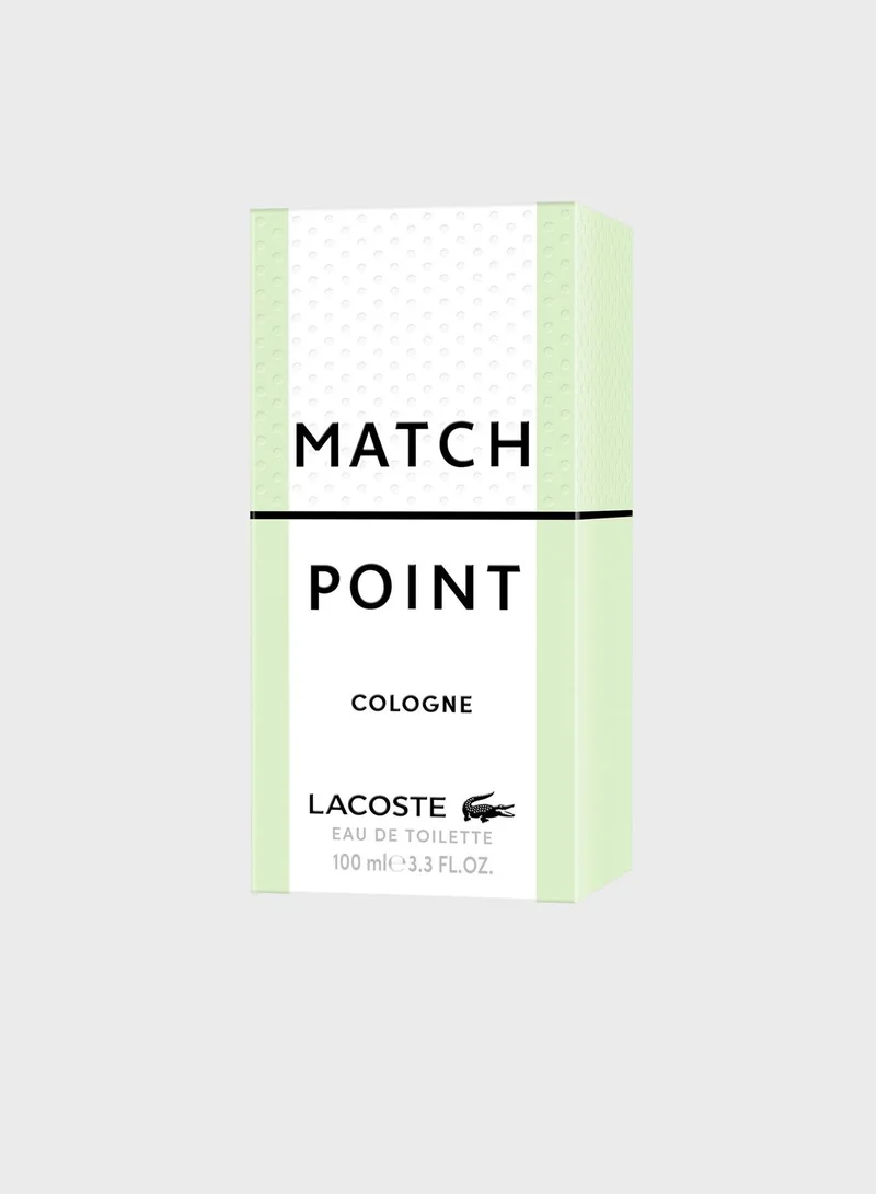 LACOSTE Lacoste Match Point Cologne Eau De Toilette 100ml