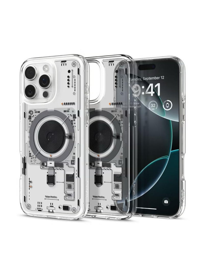 Spigen Ultra Hybrid MagFit for iPhone 16 Pro Case Cover with MagSafe (2024) Neo One - Image 1