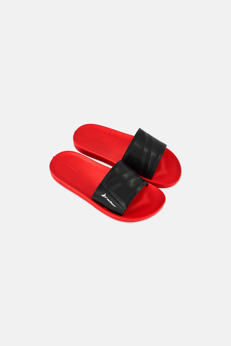 RIDER Kids Boy Street Slip on Slides, Multicolor - Image 2