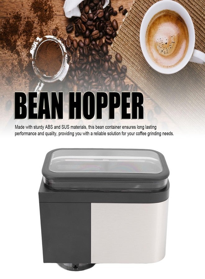 AYNEFY Coffee Machine Bean Bin,High Capacity ABS SUS Coffee Bean Container Coffee Maker Bean Storage Canister Replacement Parts for ES601 ES655 Coffee Machine - Image 4