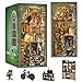 MiniCity Book Nook Kit DIY Miniature Dollhouse Kit 3D Puzzles for Adults Tiny House Mini Home Craft Bookshelf Nook Puzzle Book Decor Gifts for Teenagers Book Lovers The Radium Lady - Image 2