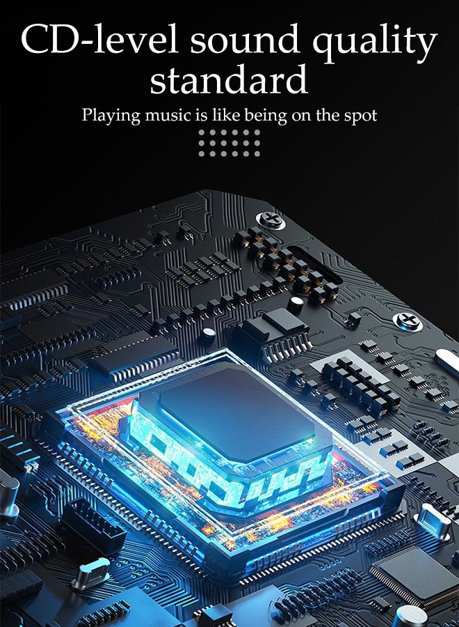 DUNISO USB Sound Card Adapter,Multifunctional  External Audio Converter with Volume Control,for Windows and Mac, Plug & Play No Drivers Needed - Image 5