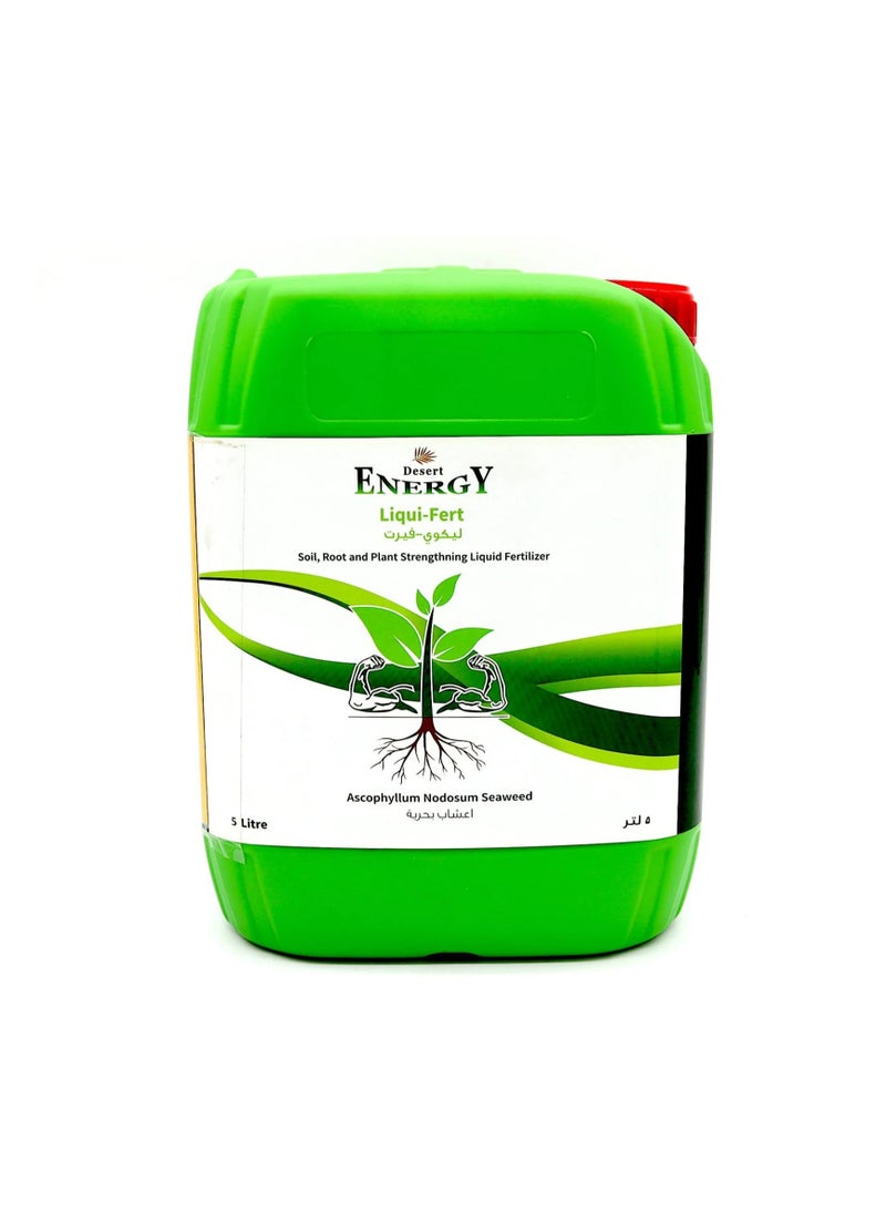 DESERT ENERGY Desert Energy Seaweed Liquid Fertilizer 5 Ltr is a High Quality Organic Liquid Designed to Enhance the Health and Growth of Plants Soil and Roots.  - Image 3