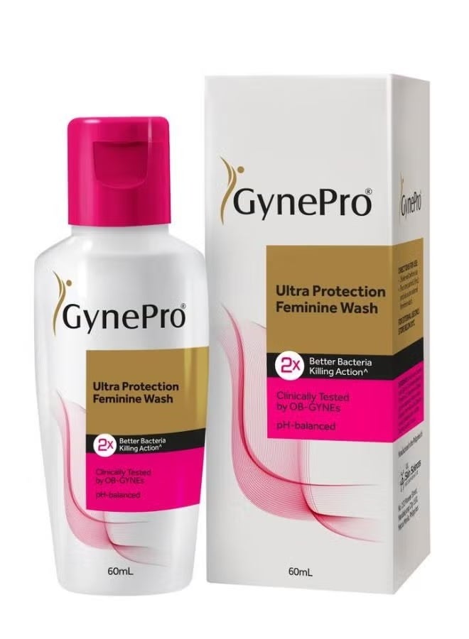GynePro Ultra Protection Feminine Wash 60 ml - Image 1