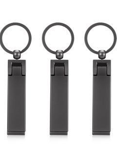 KASTWAVE 3 Pieces Instant Bag Hook Bag Hanger Collection, Purse Handbag Hook Hanger Holder Set Mobile Phone Holder Foldable Stylish Swivel Hanger for Table Desk, Handbag Storage, Elastic Cap Clips Hat (Black)  - Image 1