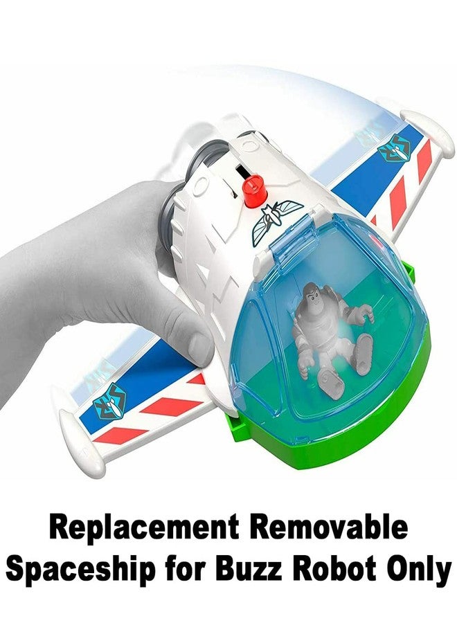 إماجينيكست قطع غيار Imaginext لروبوت باز لايت يير من فيشر برايس المستوحى من فيلم حكاية لعبة 4 GBG65 - مركبة فضائية قابلة للإزالة بديلة لروبوت باز - Image 3